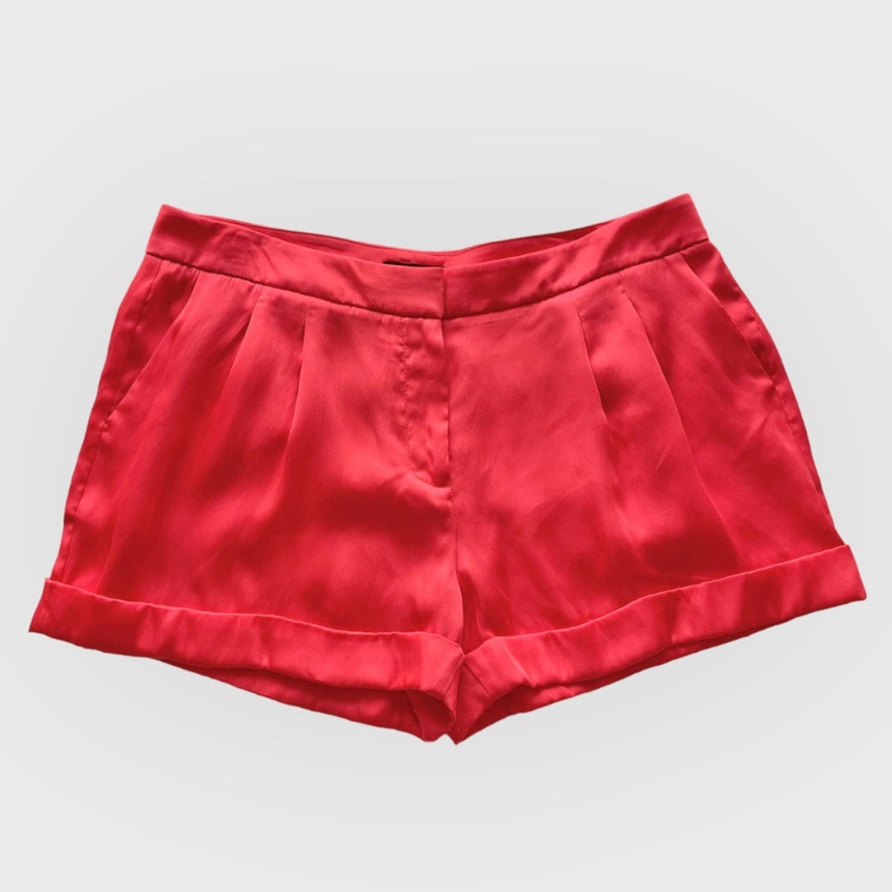 Bebe Satin Shorts